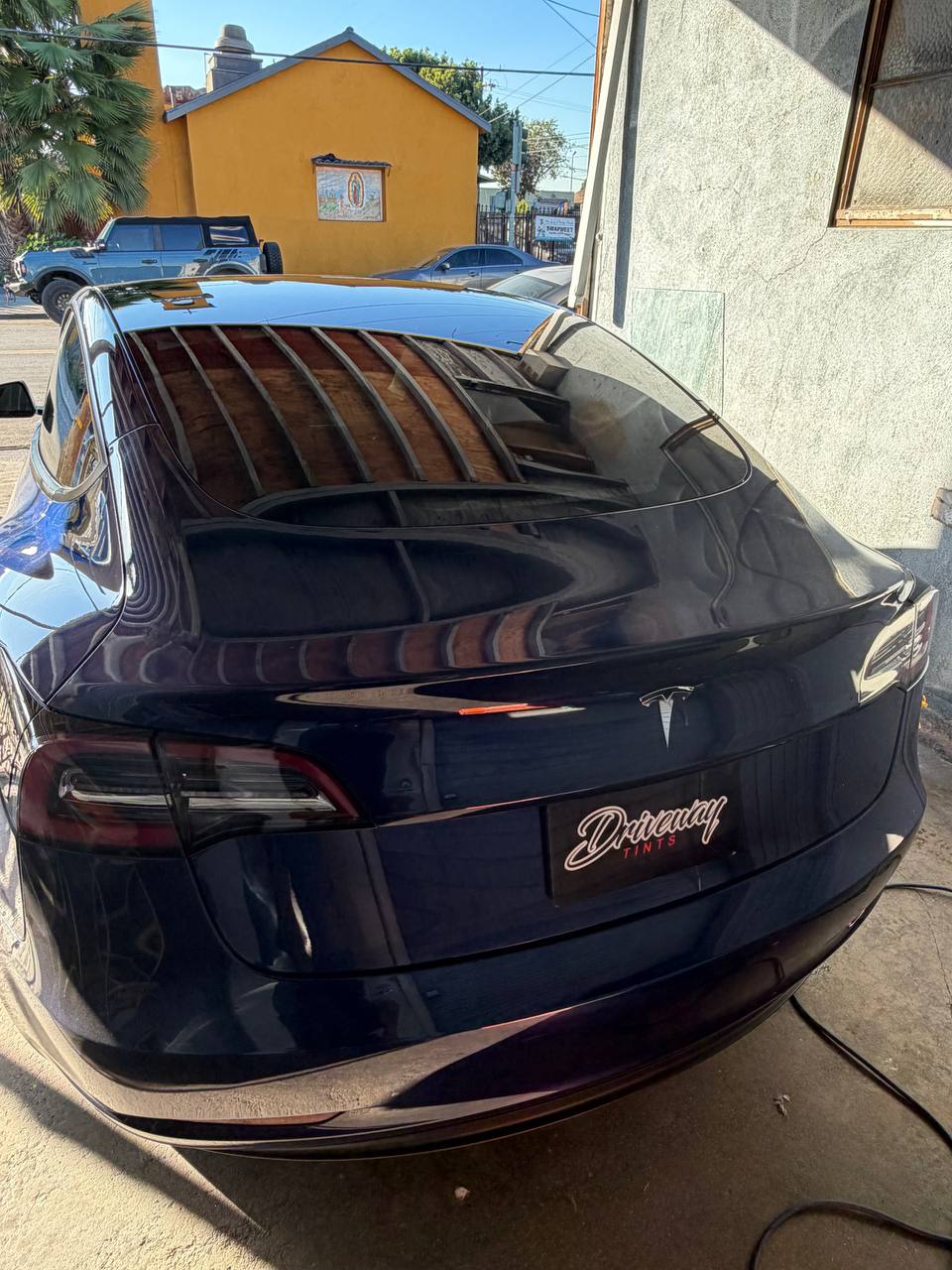 Tesla Model 3 — after tint