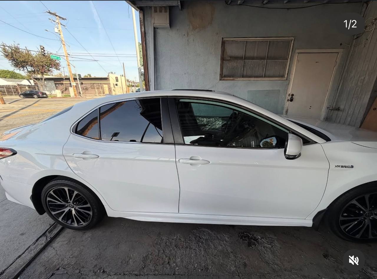 Before & after tint by Driveway Tints